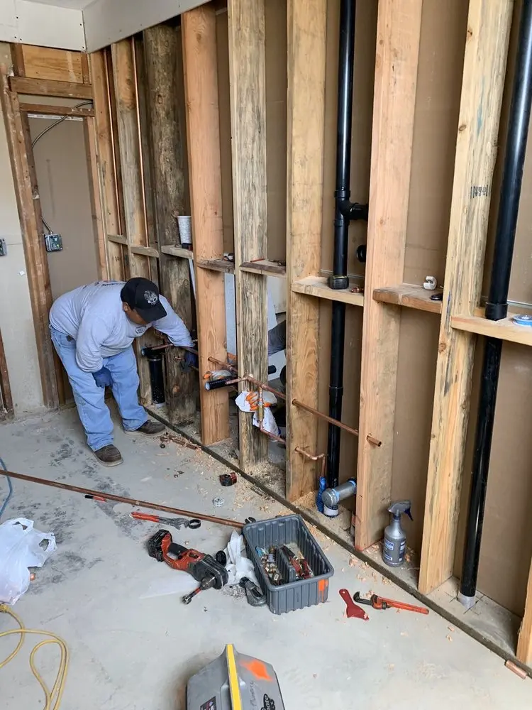 Commercial rough-in plumbing for Trenchless Sewer Repair in Cleveland Heights